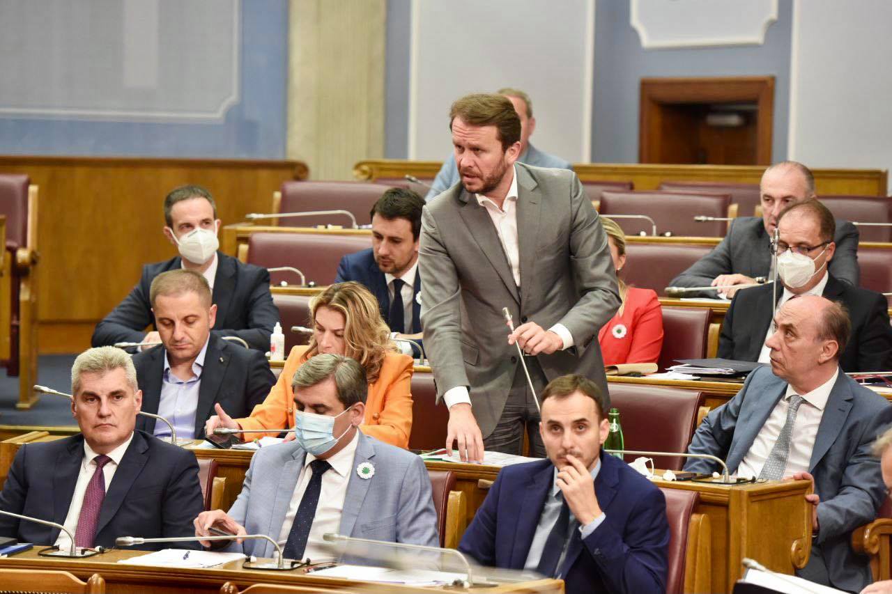 Konjević: Interpelacija za smjenu Vesne Bratić biće proslijeđena danas svim partijama