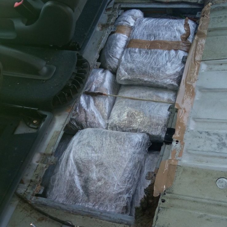 Uprava policije: Pronađeno preko 40 kilograma marihuane na graničnom prelazu Ranče