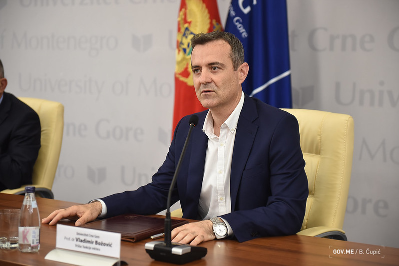 Božović jednoglasno izabran za rektora Univerziteta Crne Gore