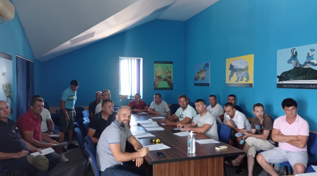 Ribari sa Skadarskog informisani o novoj vrsti podrške za unapređenje sektora slatkovodnog ribarstva