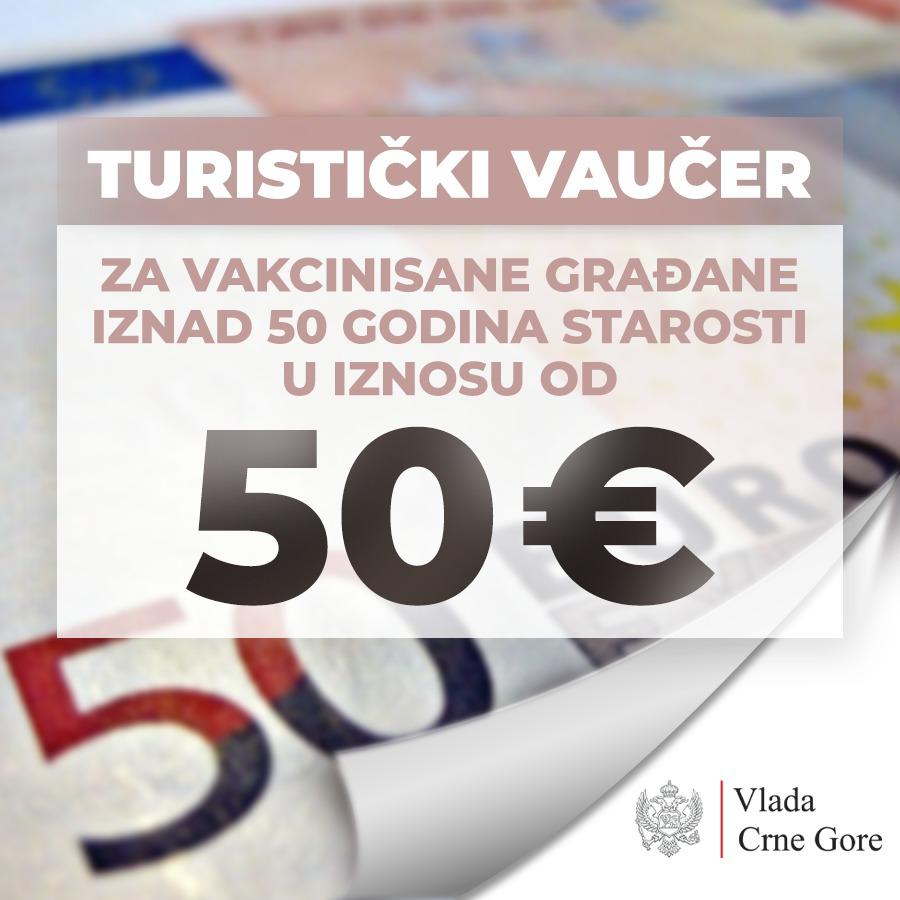Turistički vaučeri vakcinisanim građanima starijim od 50 godina