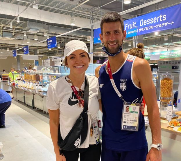 (FOTO) Naša Lavica sa Novakom: Najveći respect!