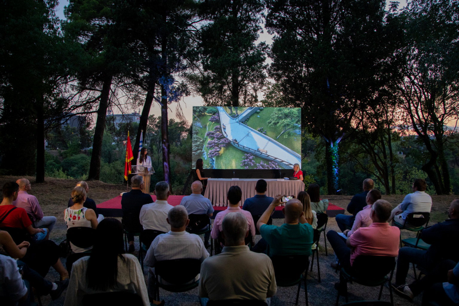 Počinje uređenje Njegoševog parka i šetališta uz Moraču