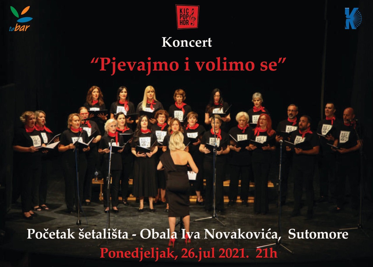 Koncertom u Sutomoru KIC POP hor zaokružuje sezonu uspješnih nastupa