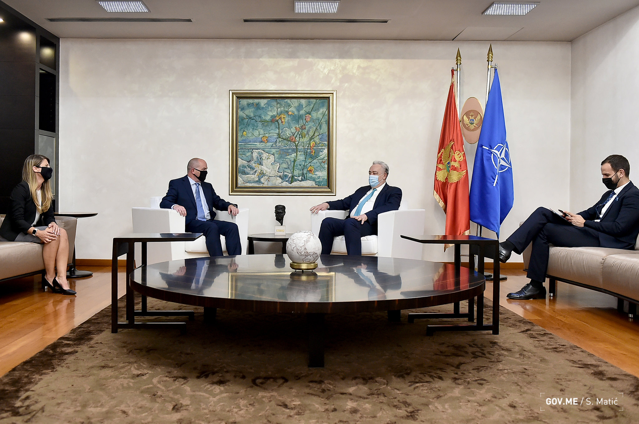 Krivokapić i Srzentić ugostili Mikija Dikersona, IT eksperta Obamine administracije