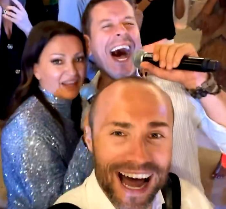 VIDEO: Badrić, Georgiev i Lepa Brena napravili feštu na privatnoj zabavi u Crnoj Gori