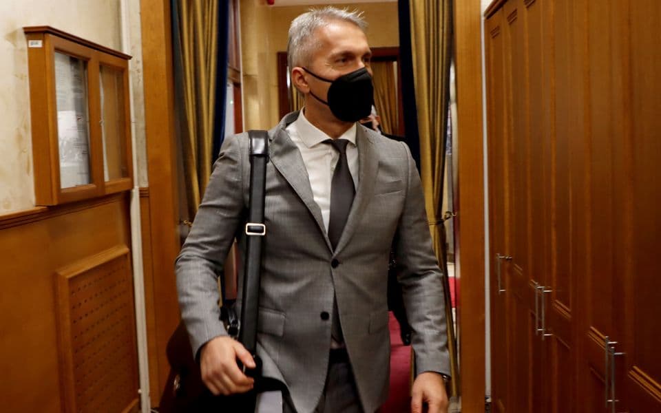 KONAČNI OBRAČUN: Vukšić pokušava da završi zadatu agendu