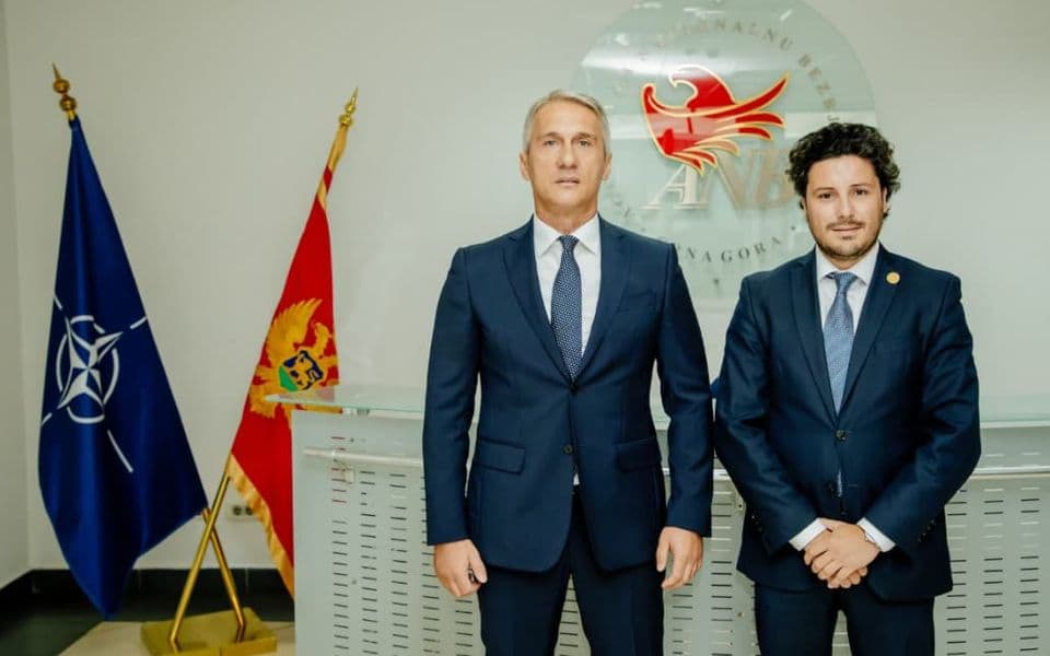 Abazović sa Vukšićem: ANB posvećena zaštiti nacionalnih interesa