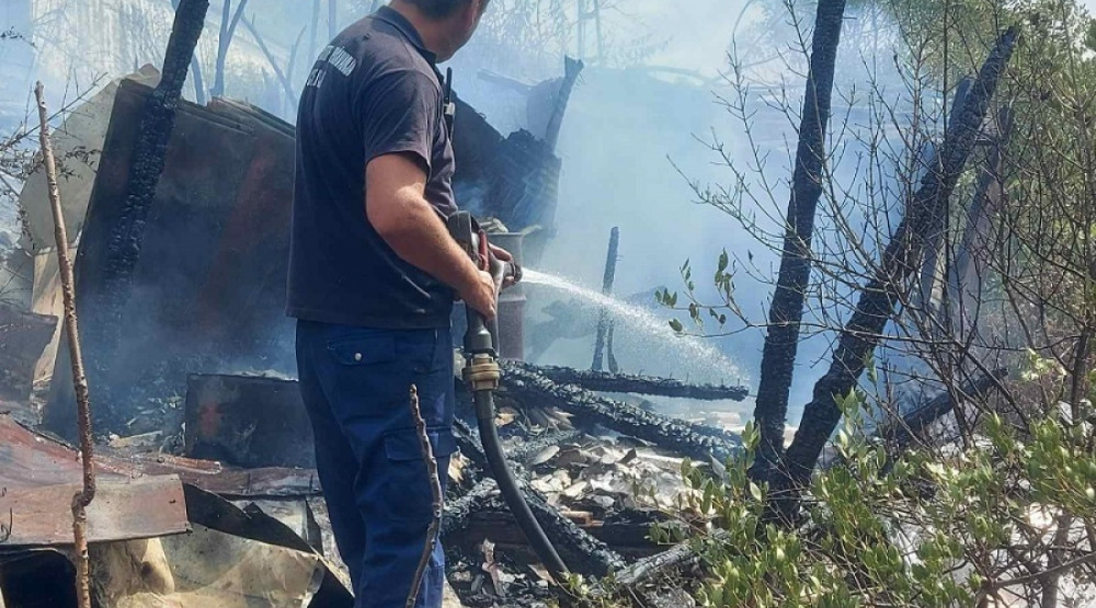 Lokalizovano više požara na Cetinju, uzrok ljudski faktor