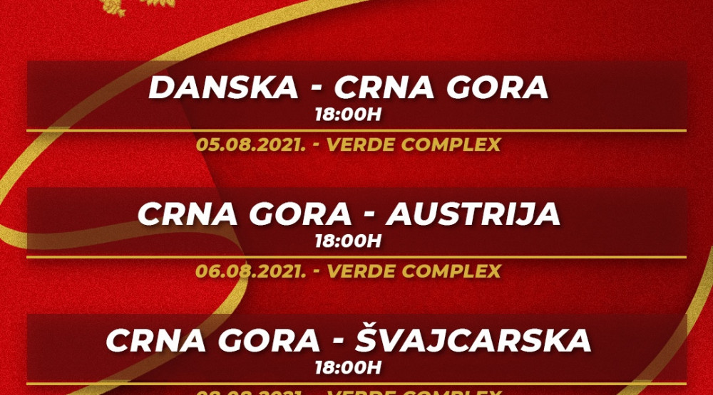 Podgorica od sjutra domaćin prvenstva Evrope