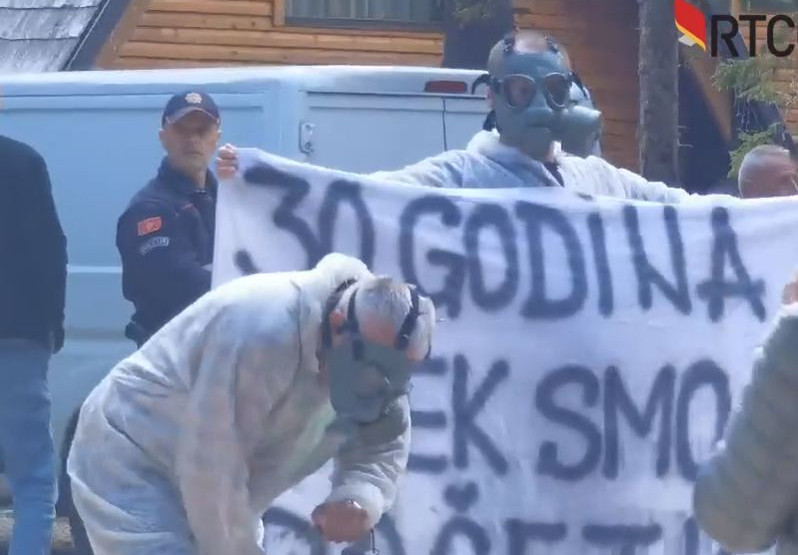 Privedeni ekološki aktivisti NVO Breznica