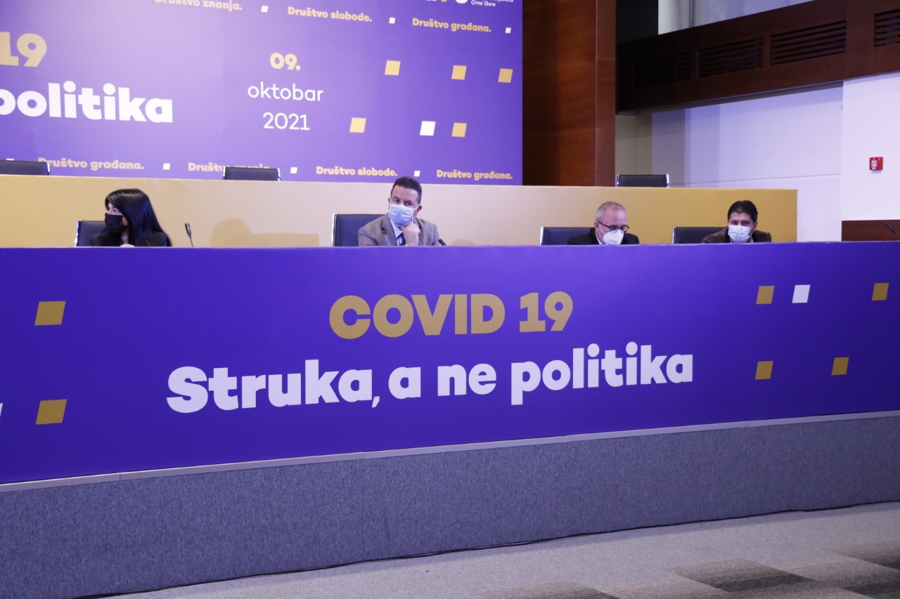 Komisija za zdravstvo DPS: Epidemijska situacija alarmantna, struka da preuzme upravljanje krizom