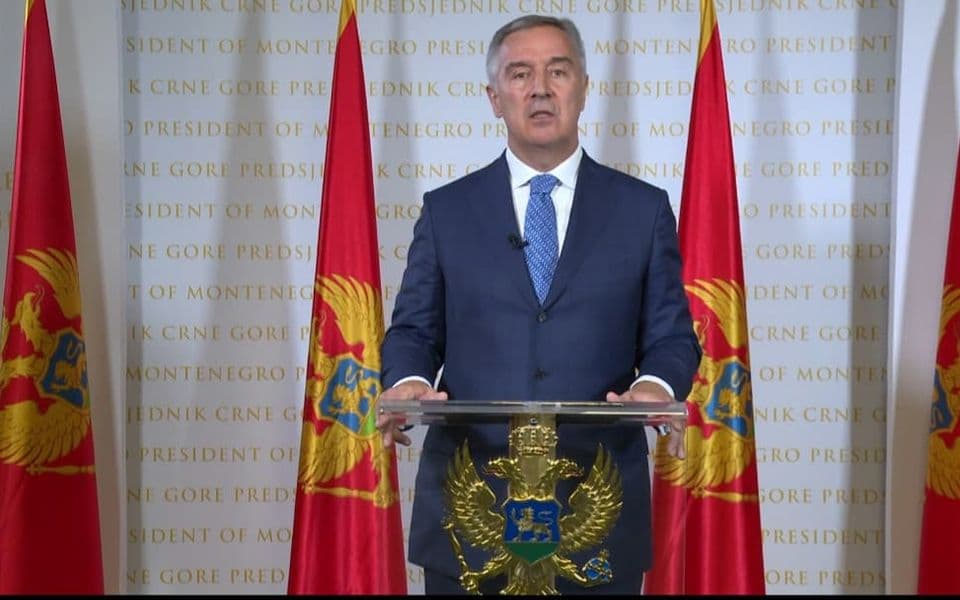 Đukanović će do 19. septembra pokušati da predloži novog mandatara
