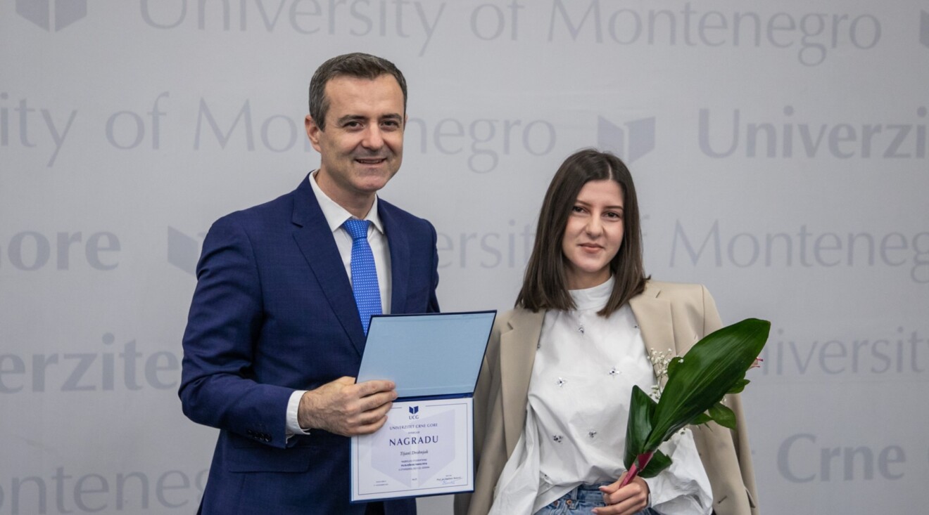 Tijana Drobnjak najbolja studentkinja Filološkog fakulteta
