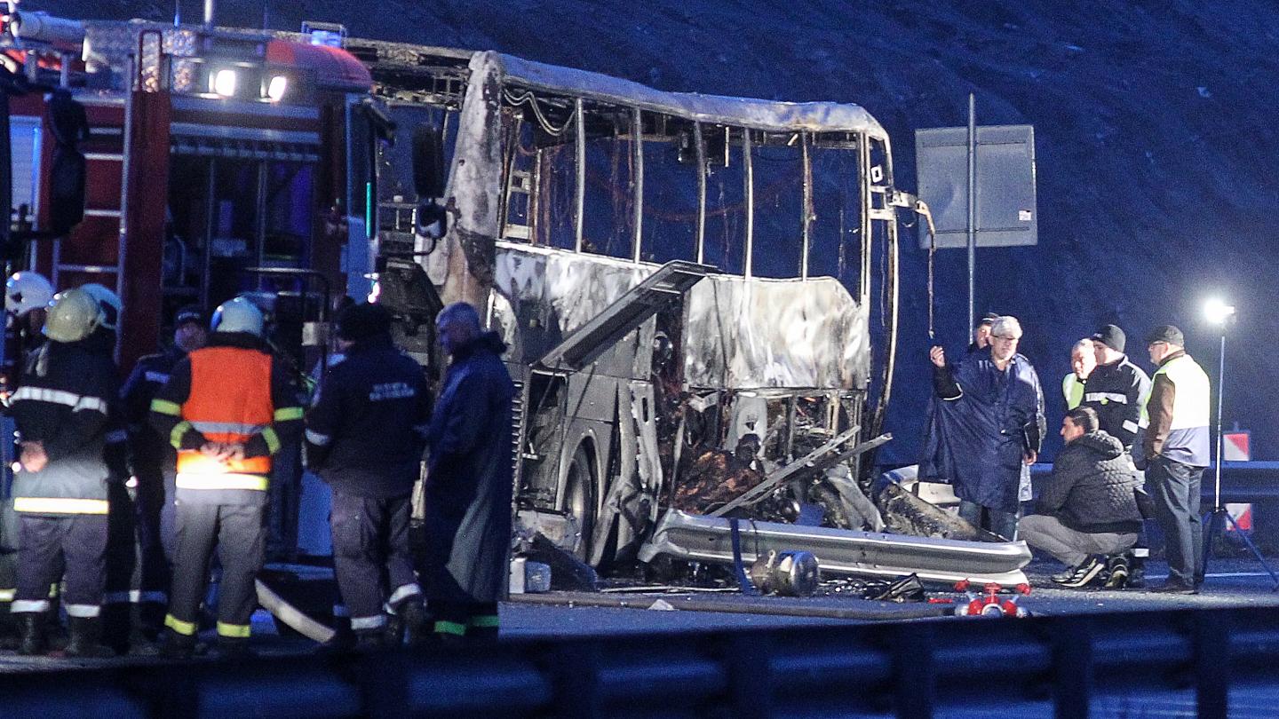 Bugarska: Izgorio autobus iz S. Makedonije, stradalo 46 osoba
