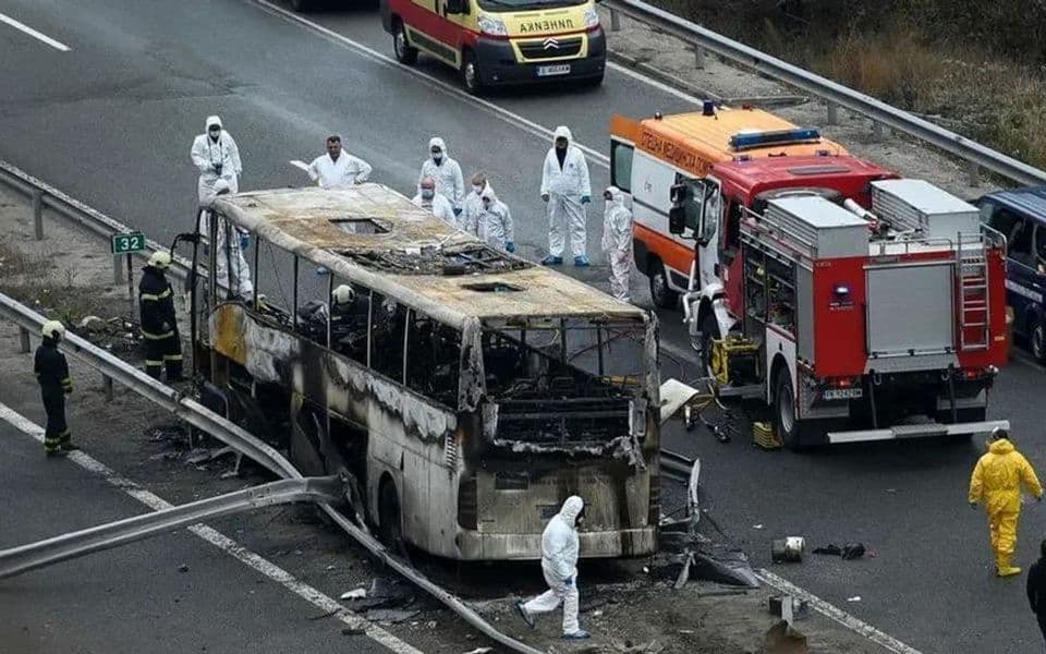 Autobus koji se zapalio u Bugarskoj nije imao dozvolu za međunarodni prevoz