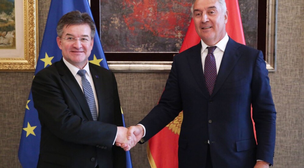Đukanović i Lajčak o prioritetnim koracima Crne Gore