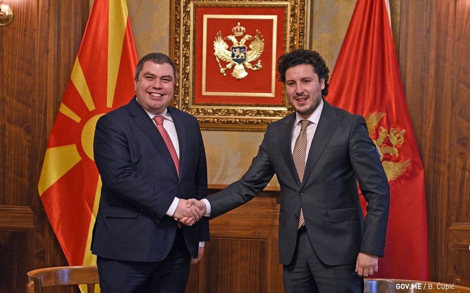 Abazović sa Maričićem:Dijelimo zajedničke vrijednosti i ulažemo napore za bolju distribuciju pravde