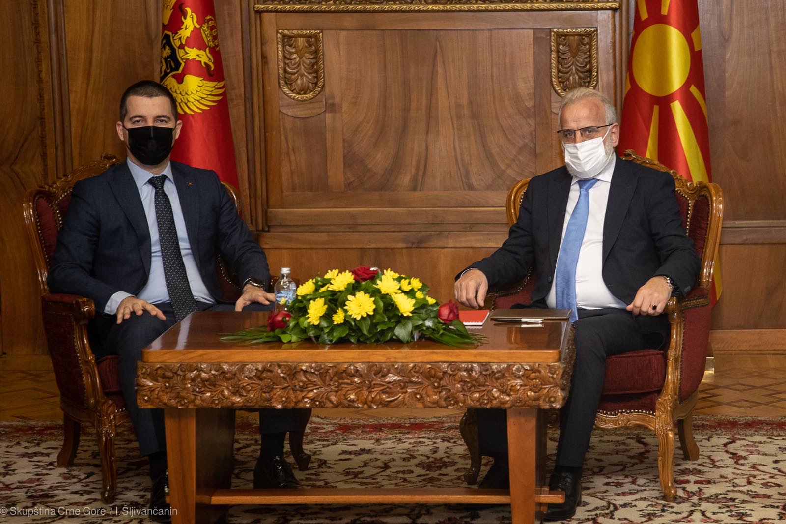 Džaferi – Bečić: S. Makedonija i CG primjer efikasne regionalne saradnje utemeljene na prijateljstvu