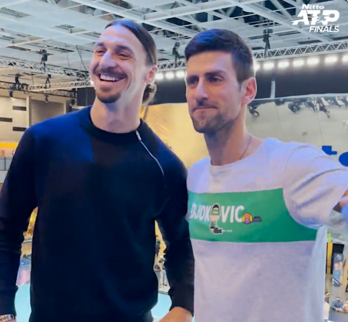 VIDEO: Susret Đokovića i Ibrahimovića uz &#8220;Jutro je&#8221;