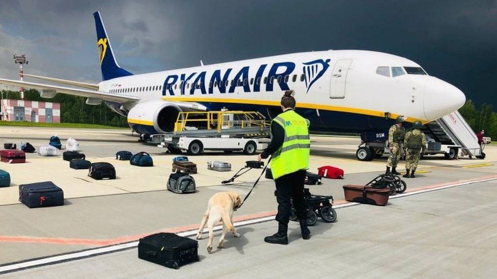Nije bilo bombe u avionu Rajanera prisilno prizemljenog u Minsku u maju