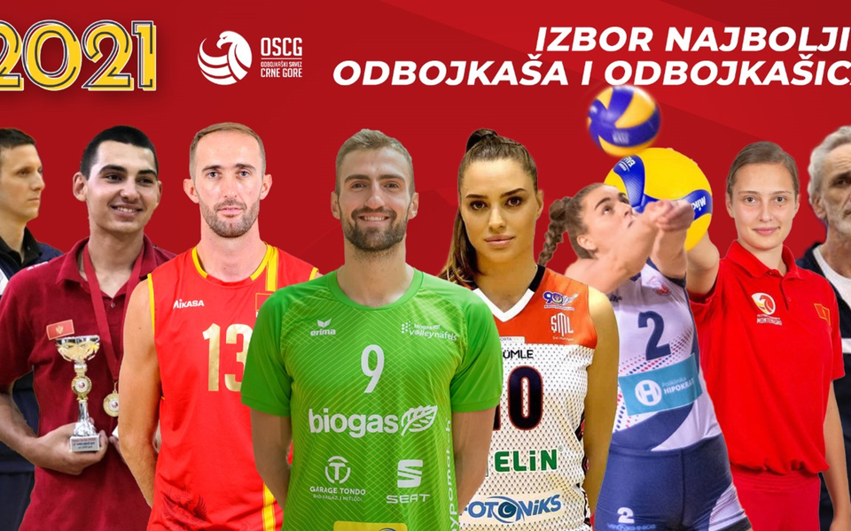 Odbojkaški klubovi izabrali najbolje u 2021. godini