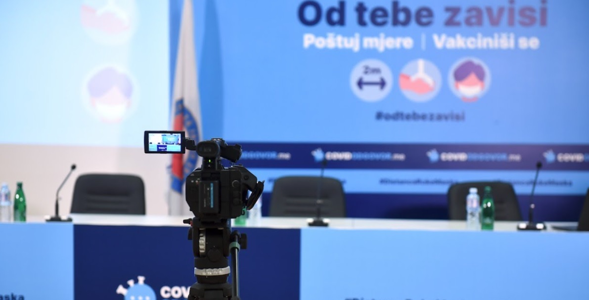 Danas pres o trenutnoj epidemiološkoj situaciji