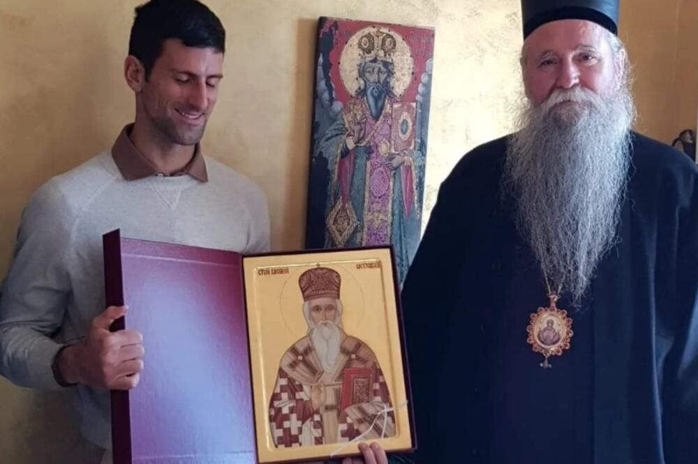 Đoković u posjeti manastiru Ostrog, sreo se i sa Joanikijem