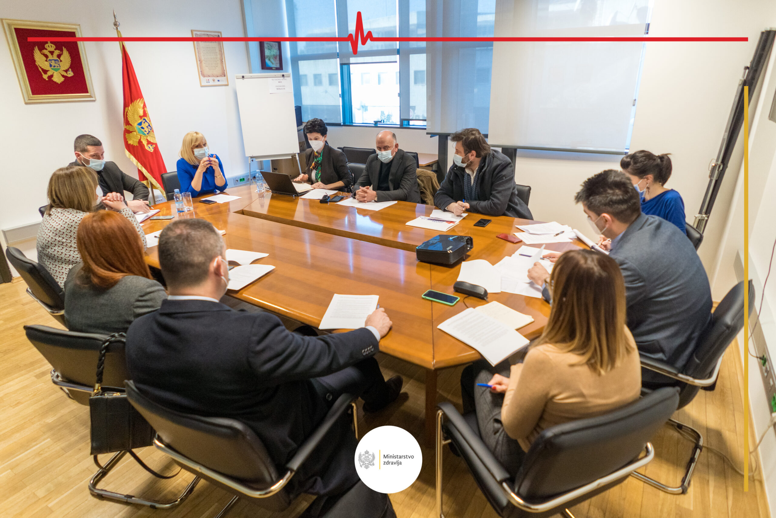 Policija, Vojska i prosvjeta prve fokus grupe: Cilj pospješivanje imunizacije protiv korona virusa