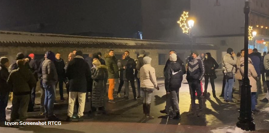 Protest u Pljevljima zbog prijedloga o manjinskoj Vladi