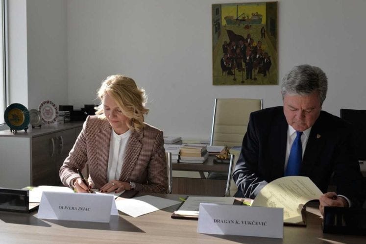 Potpisan Sporazum o saradnji CANU i Ministarstva odbrane