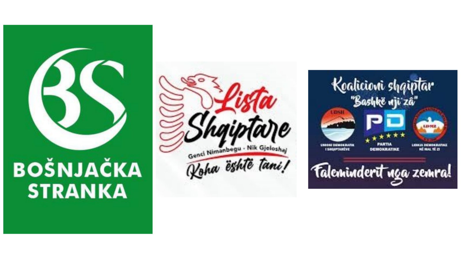 Bošnjačka stranka, Albanska lista i Albanska koalicija: Podržavamo prijedlog o manjinskoj vladi