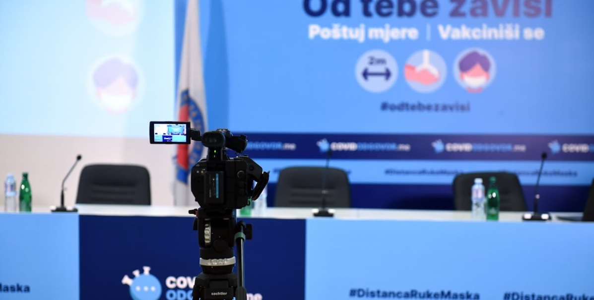 Sjutra konferencija povodom epidemiološke situacije