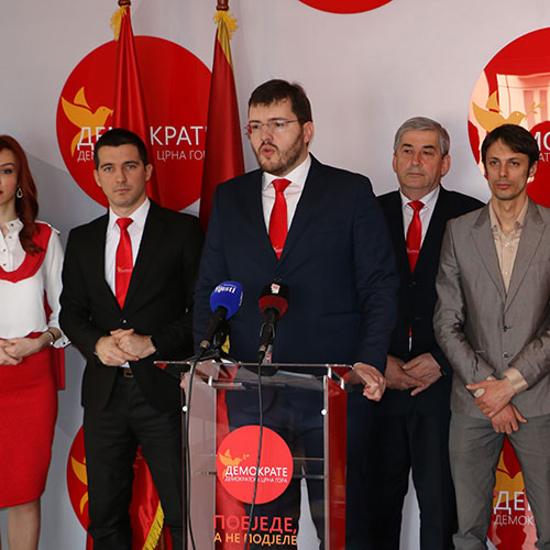 Demokrate: Imenovanje Đukanovića udaranje pečata na koalicioni sporazum DF sa DPS, URA i SNP