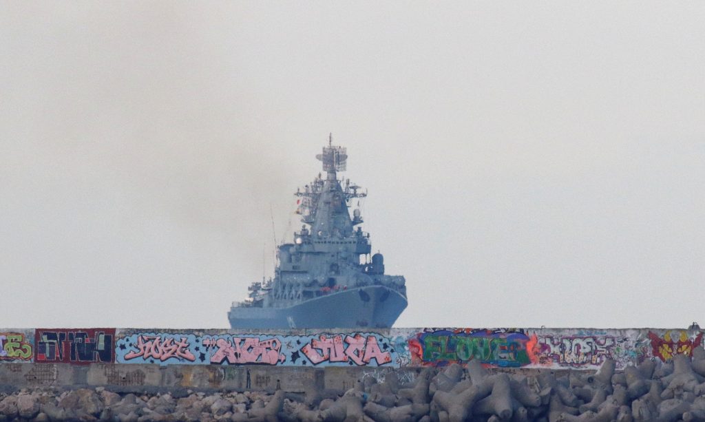 Ukrajinci tvrde da ruska krstarica Moskva tone, Rusi kažu – još pluta