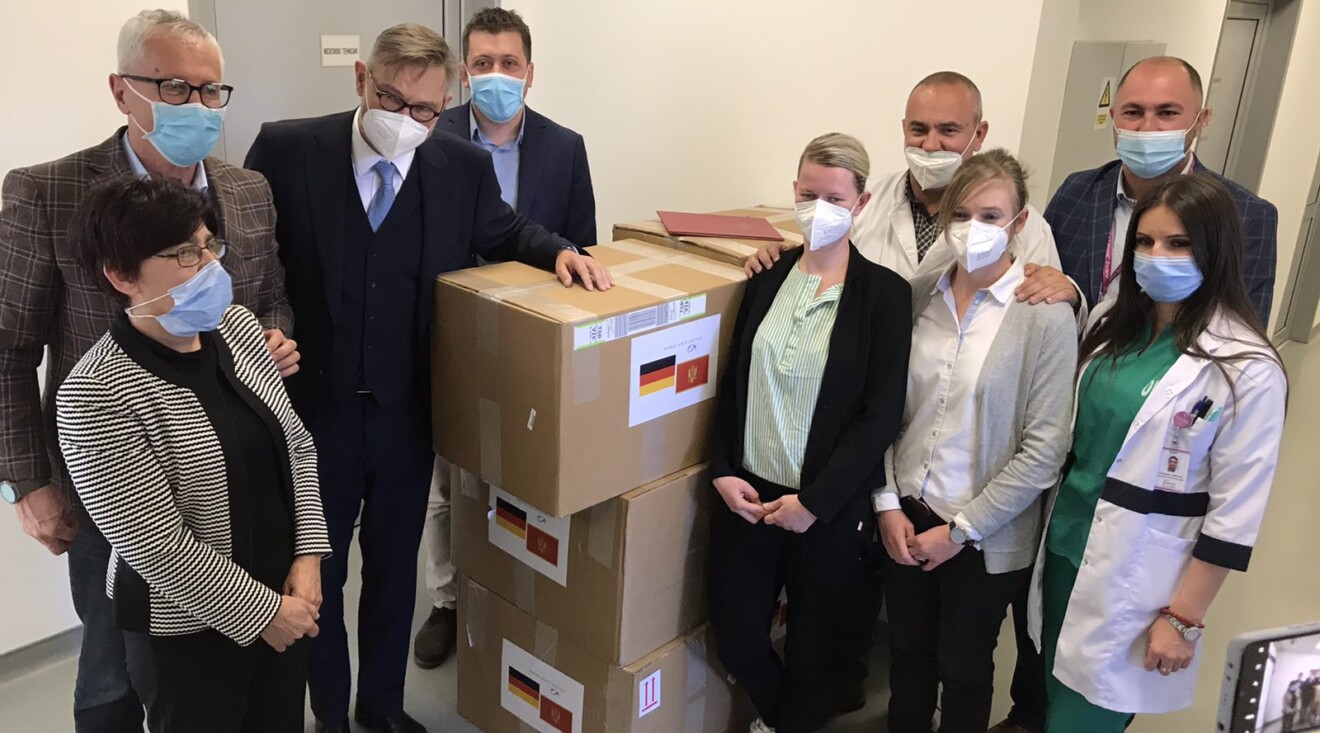 Njemačka donirala Domu zdravlja Berane opremu za PCR i Mikrobiološku laboratoriju