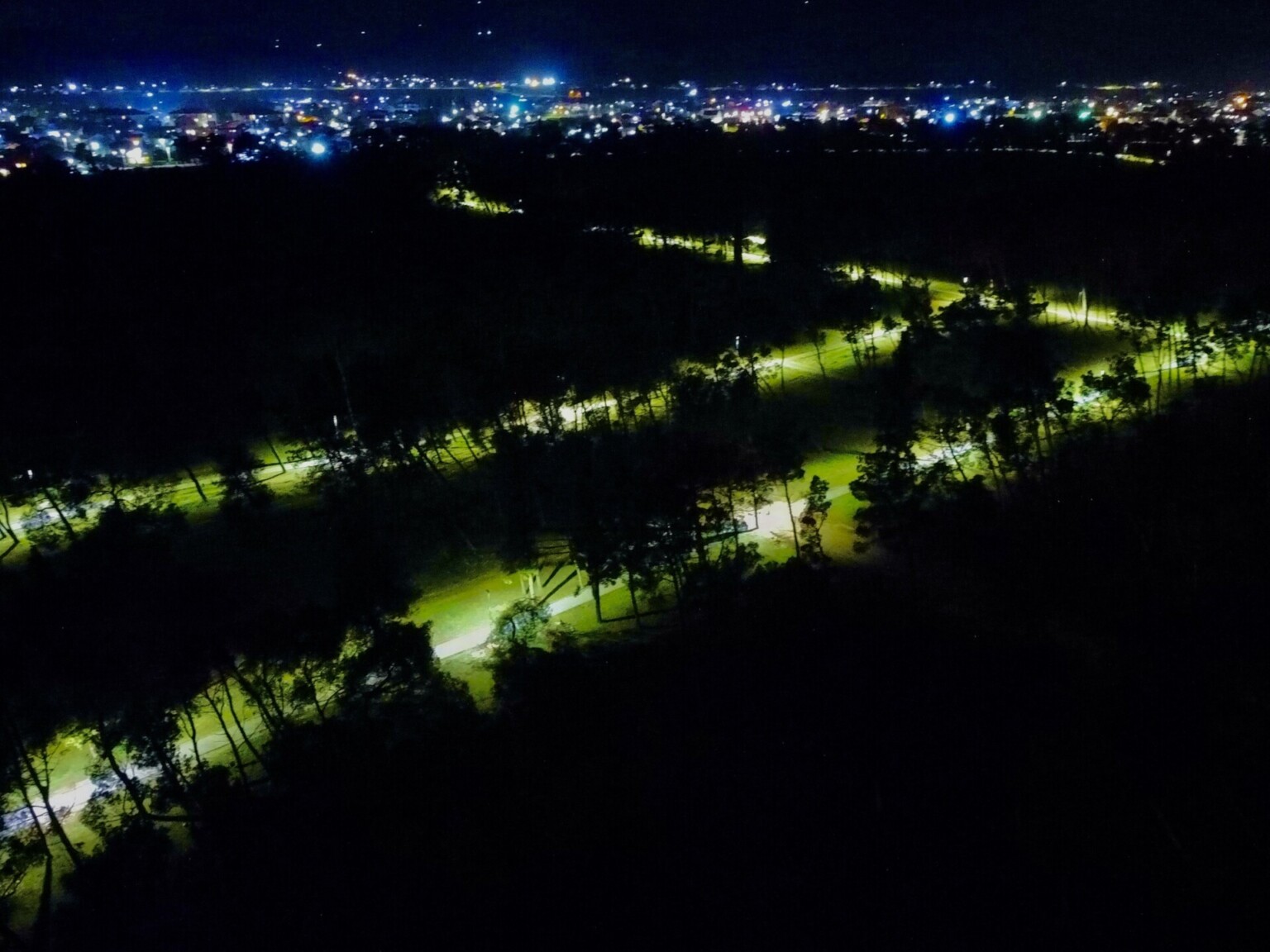 Led rasvjeta u park-šumi Zagorič