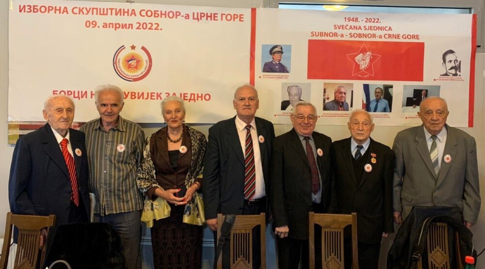 Radojica Radojević izabran za predsjednika SUBNOR-a Crne Gore