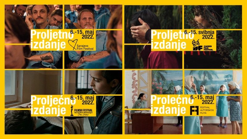 Pobjednički filmovi festivala iz Sarajeva, Zagreba, Beograda i Herceg Novog na onlajn platformi
