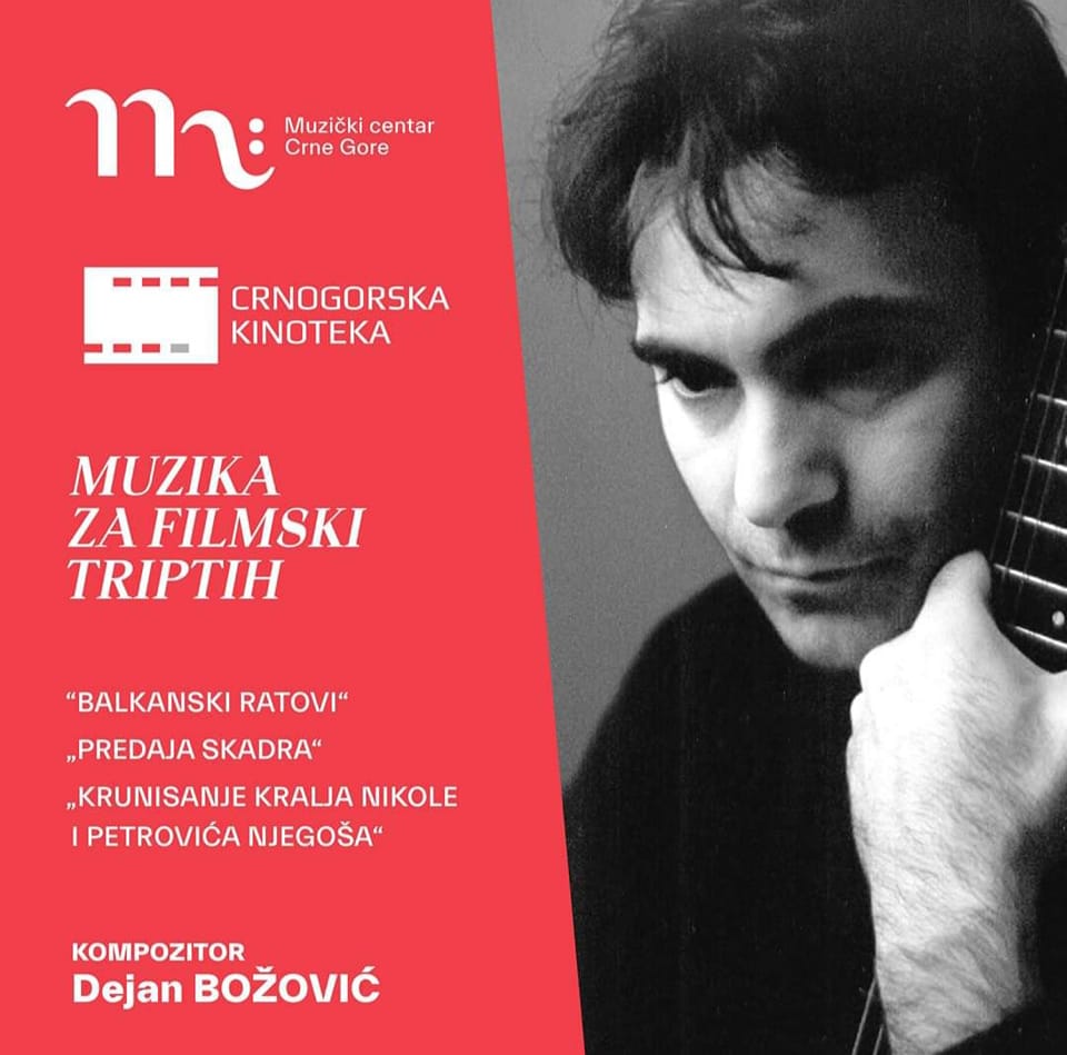 Dejan Božović komponovao muziku za filmski triptih
