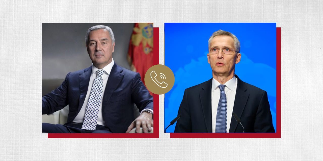 Đukanović sa Stoltenbergom: Važno je da NATO pojača saradnju sa BiH, Moldavijom, Gruzijom