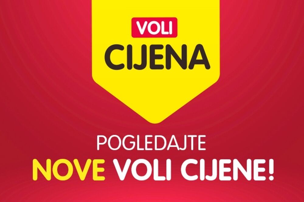 Još jedna VOLI akcija: Svratite do obližnjeg VOLI ili Naš diskont marketa