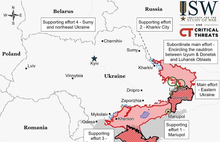 Institut za rat objavio novu analizu i kartu: Ovaj poraz je šokirao Ruse