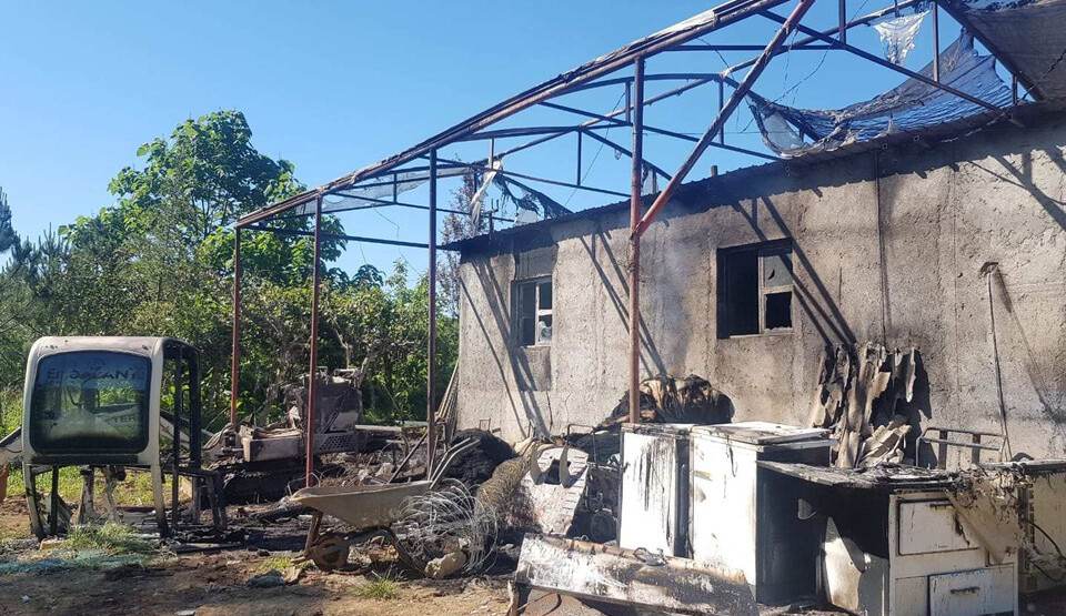Požar u rasadniku Ekoplanta: Uništen magacin i oprema vrijedna više desetina hiljada eura