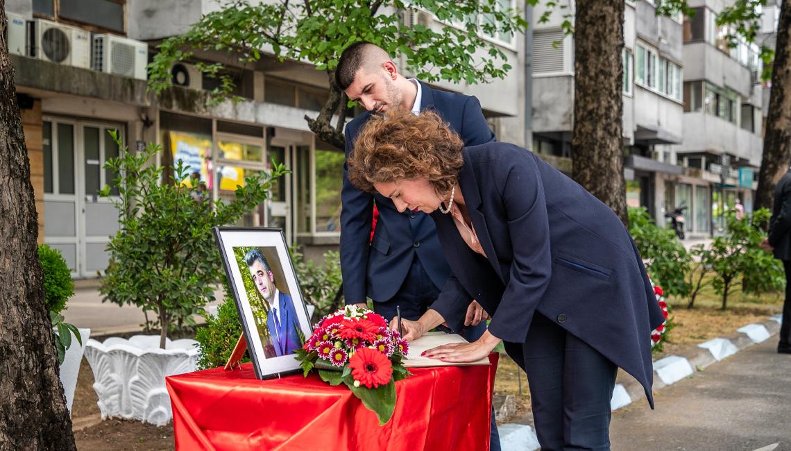 Vlaović: Duško Jovanović mora biti simbol britkog novinarskog pera, a ne države koja je zatajila u rasvjetljavanju ubistva novinara
