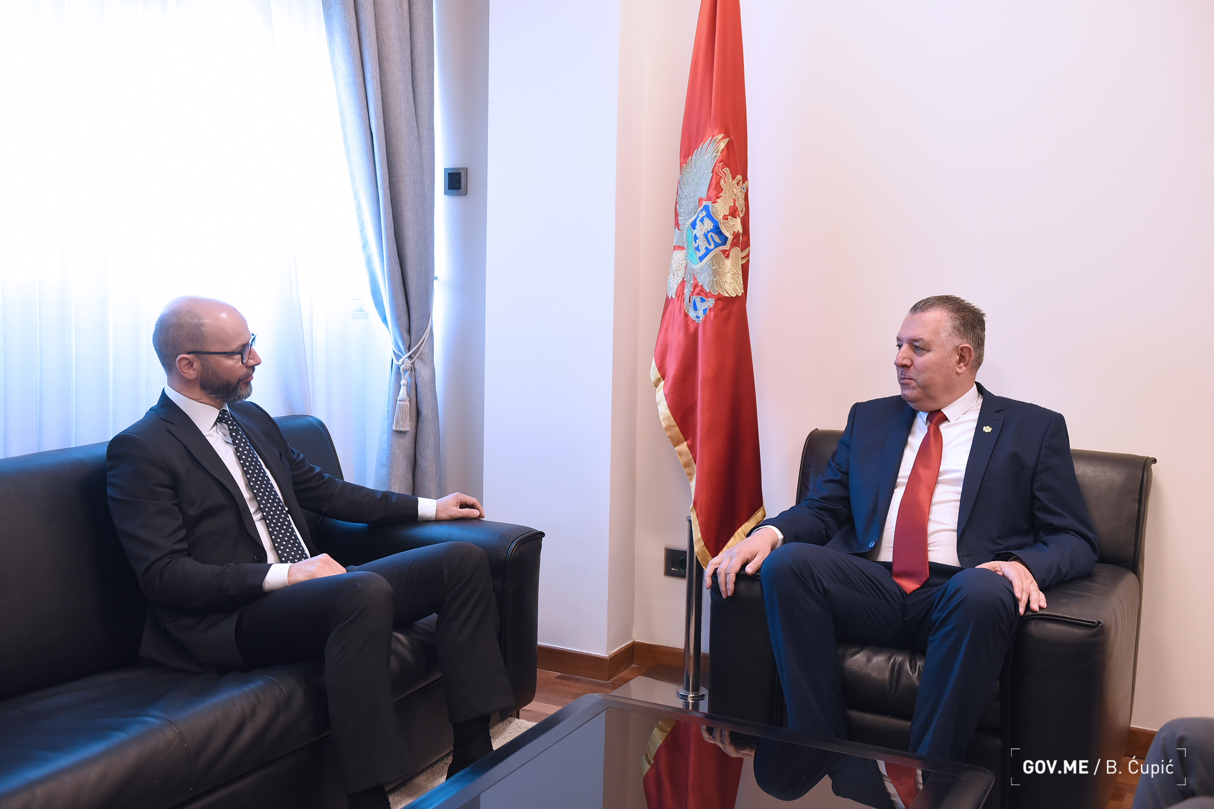 Miljanić sa ambasadorom Preskerom: Investicije zavise od antikorupcijskih mjera