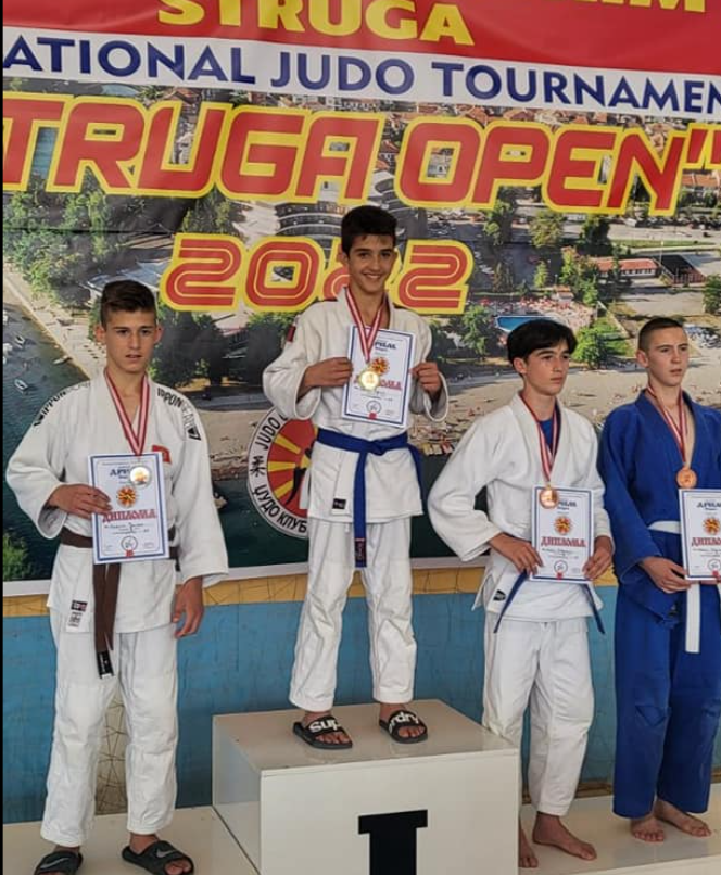 Džudista &#8220;Mornara&#8221; Balša Đurišić osvojio srebrnu medalju na &#8220;Struga Open 2022&#8221; u Makedoniji