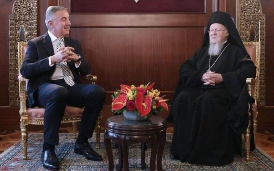Jovanović: Posjeta Đukanovića Vaseljenskoj patrijaršiji mogla bi imati istorijski značaj
