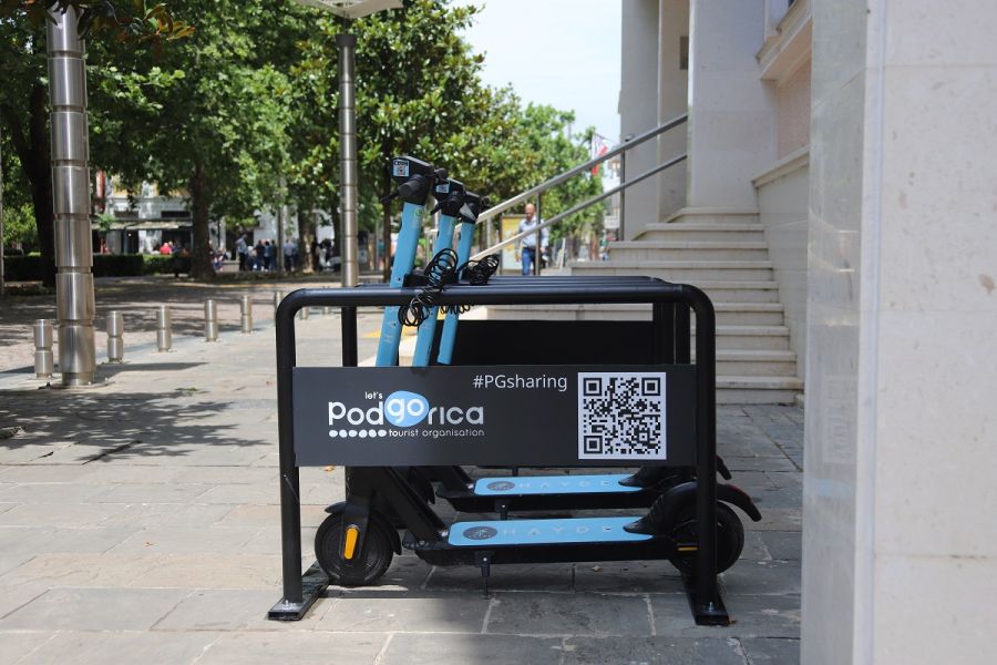 Električni trotineti dostupni za iznajmljivanje na 20 lokacija u Podgorici