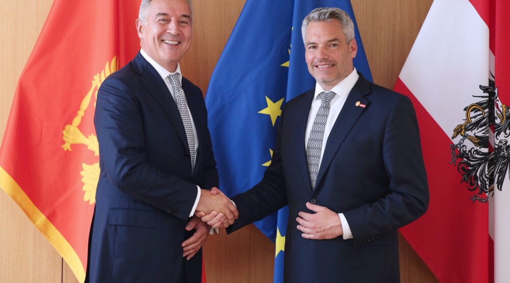 Đukanović sa Nehamerom: Snažna podrška Austrije Crnoj Gori i regionu na putu integracija